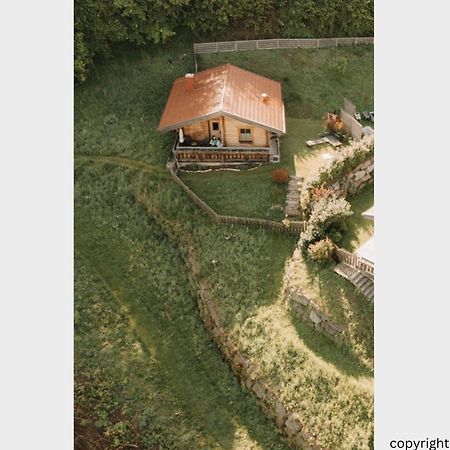 Das Paradieschen Edlitz - Stilvolles Blockhaus Mit Kamin Εξωτερικό φωτογραφία